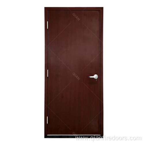 Modern design wood door fire resistant door